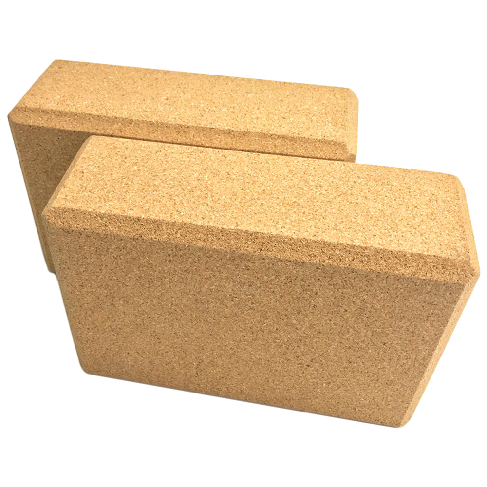 SamadhiYogi Natural Cork Yoga Block - Happygadgetplaza2023