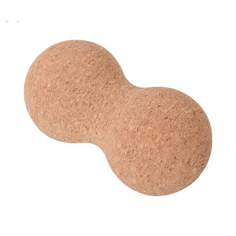 SamadhiYogi Balance: Cork Peanut Ball Yoga Pillar - Happygadgetplaza2023